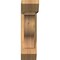 Ekena Millwork Funston Slat Smooth Bracket w/ Offset Brace, Western Red Cedar, 5 1/2"W x 16"D x 20"H BKT0604X16X20FST06SWR - alternate 4